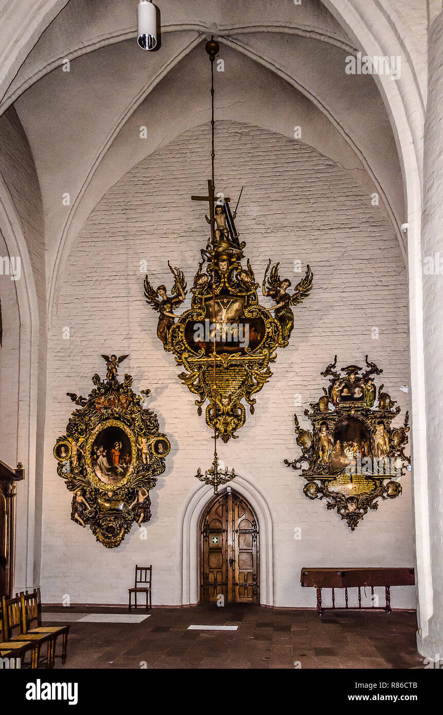 Flensburg church of st mary inside hires stock photography and images