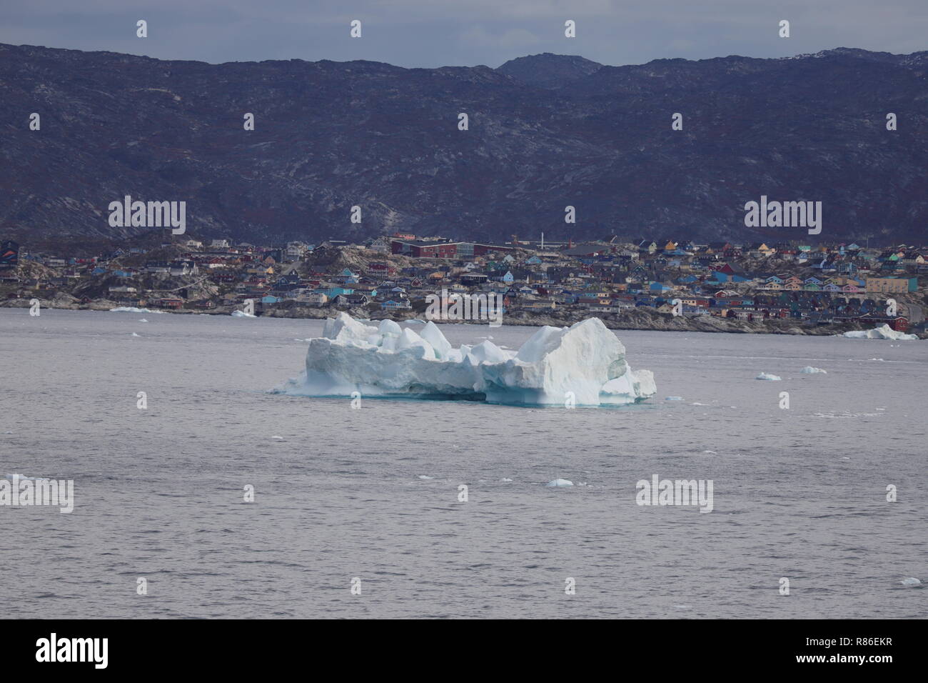Grönland Disko Bucht Eisberg vor Ilulissat Stock Photo