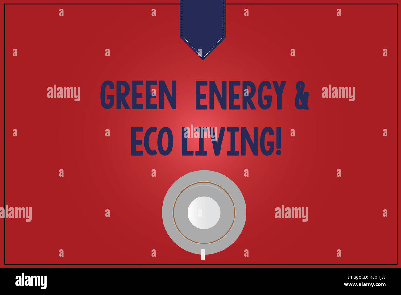 Handwriting text writing Green Energy And Eco Living. Concept meaning
