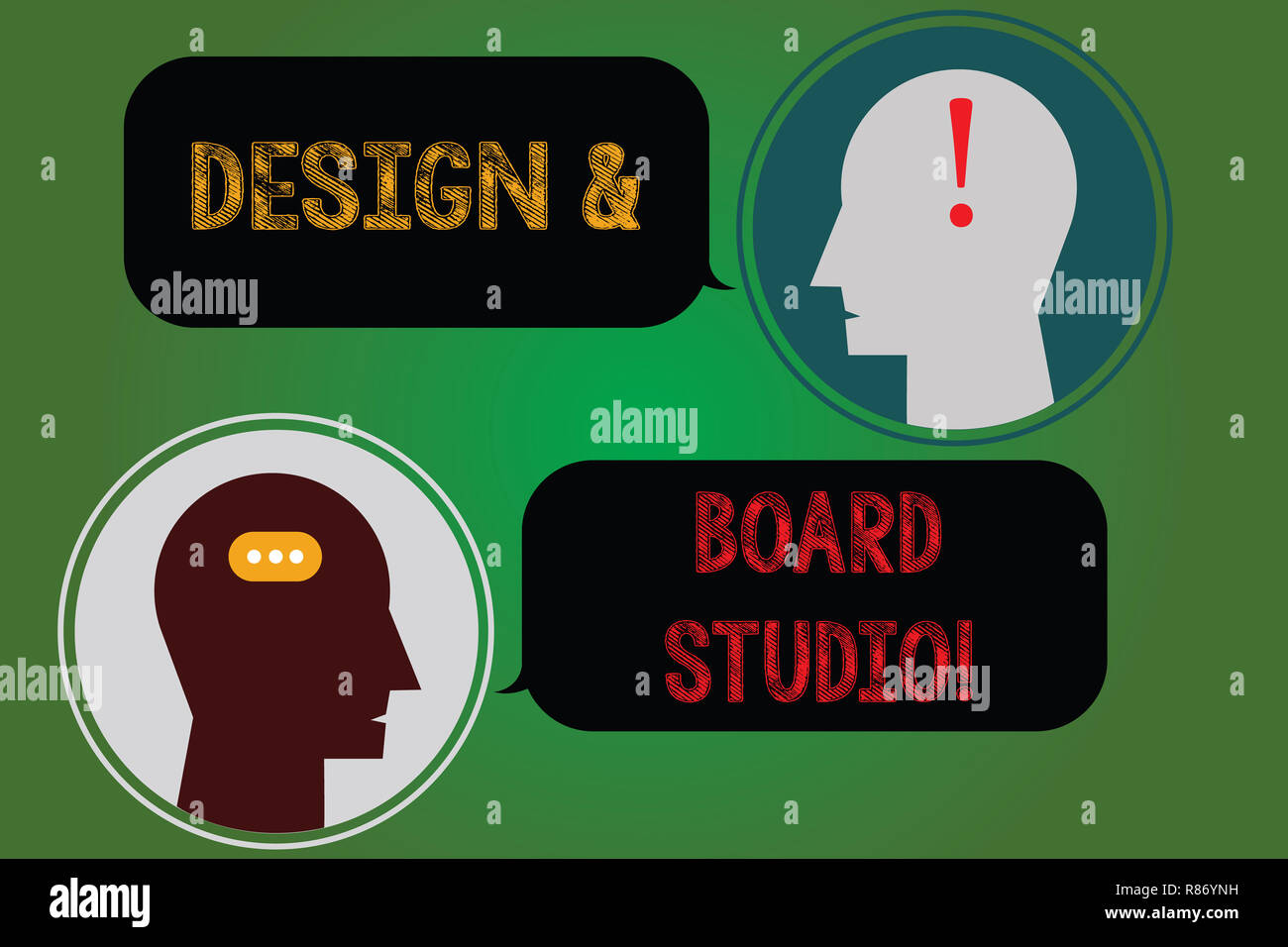 Handwriting Text Writing Design And Board Studio Concept
