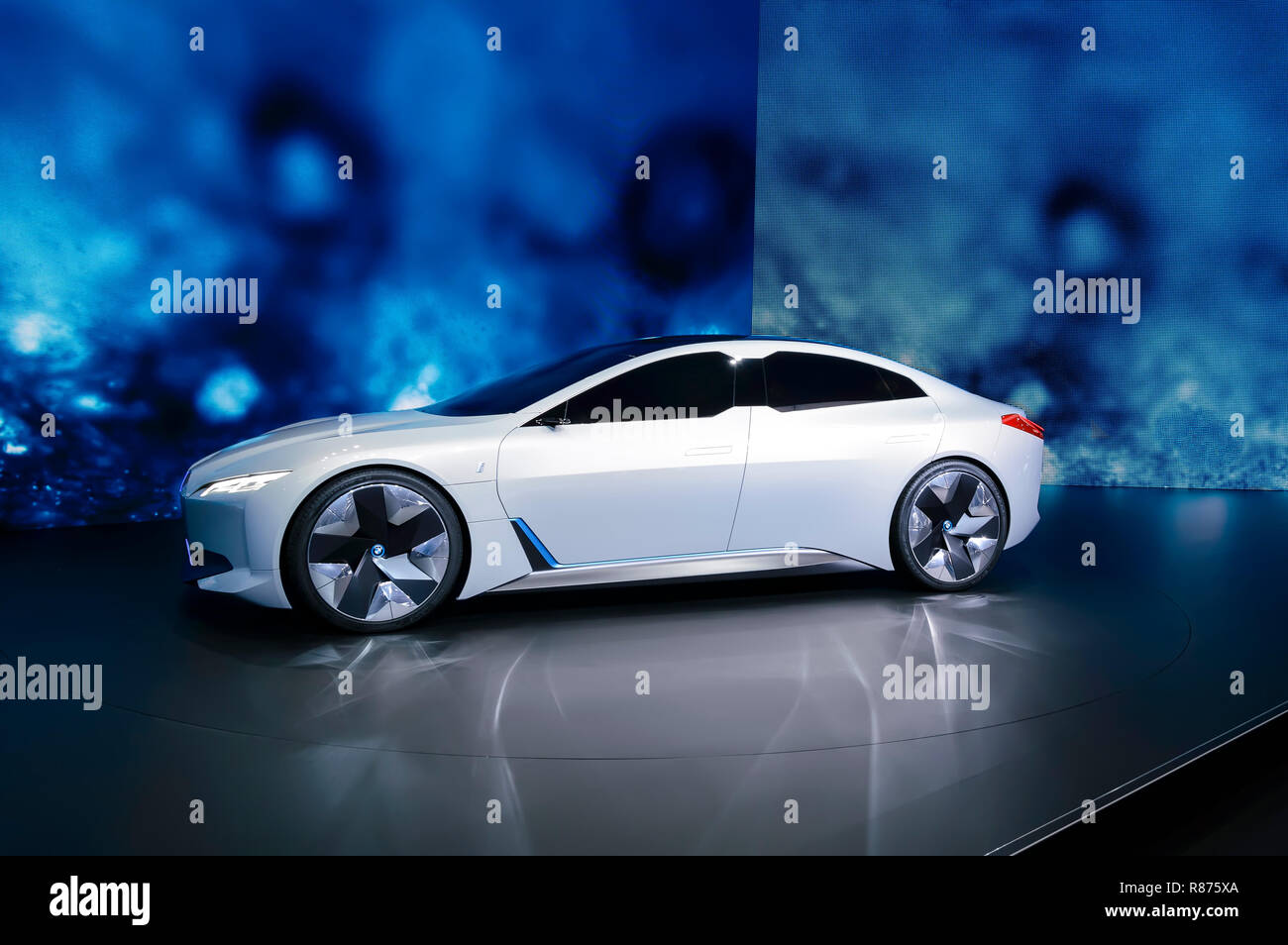 FRANKFURT - SEP 2017: BMW i Vision Dynamics electric car at IAA International Frankfurt Motor Show Stock Photo