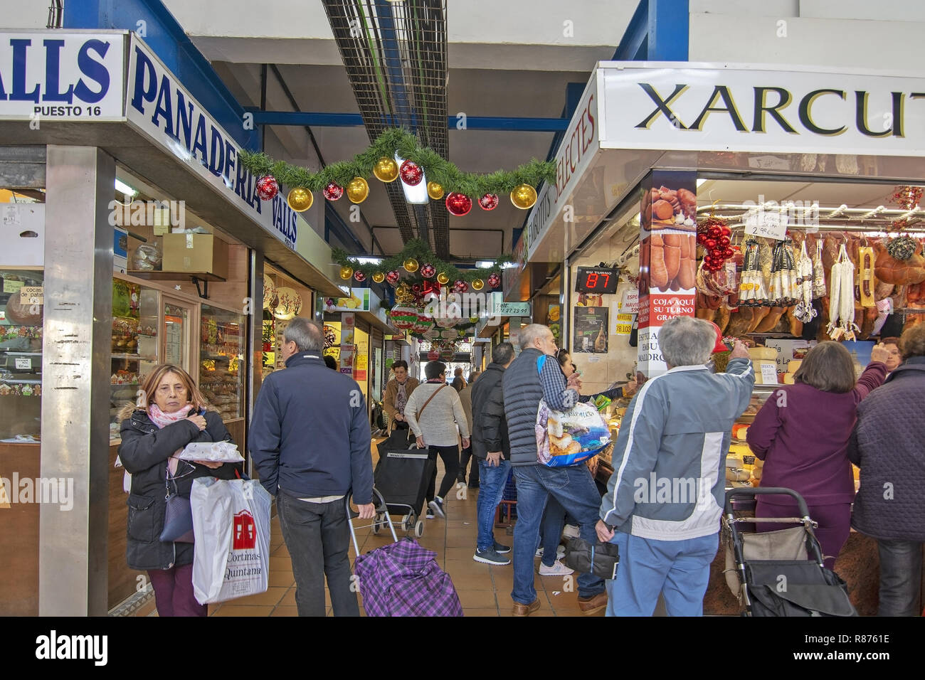 Palma De Mallorca Spain December 01 2018 Pere Garau Market