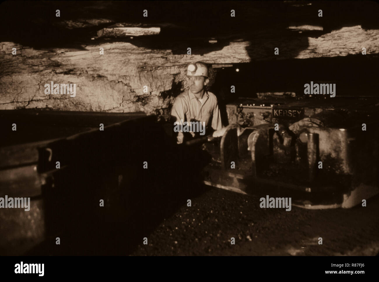 Coal mining in the United States Stock Photo Alamy