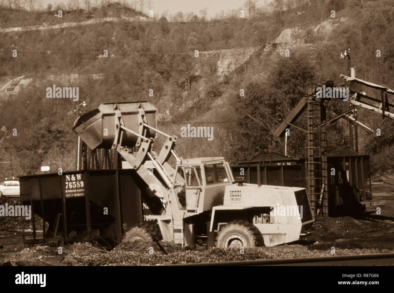 Coal mining in the United States Stock Photo Alamy