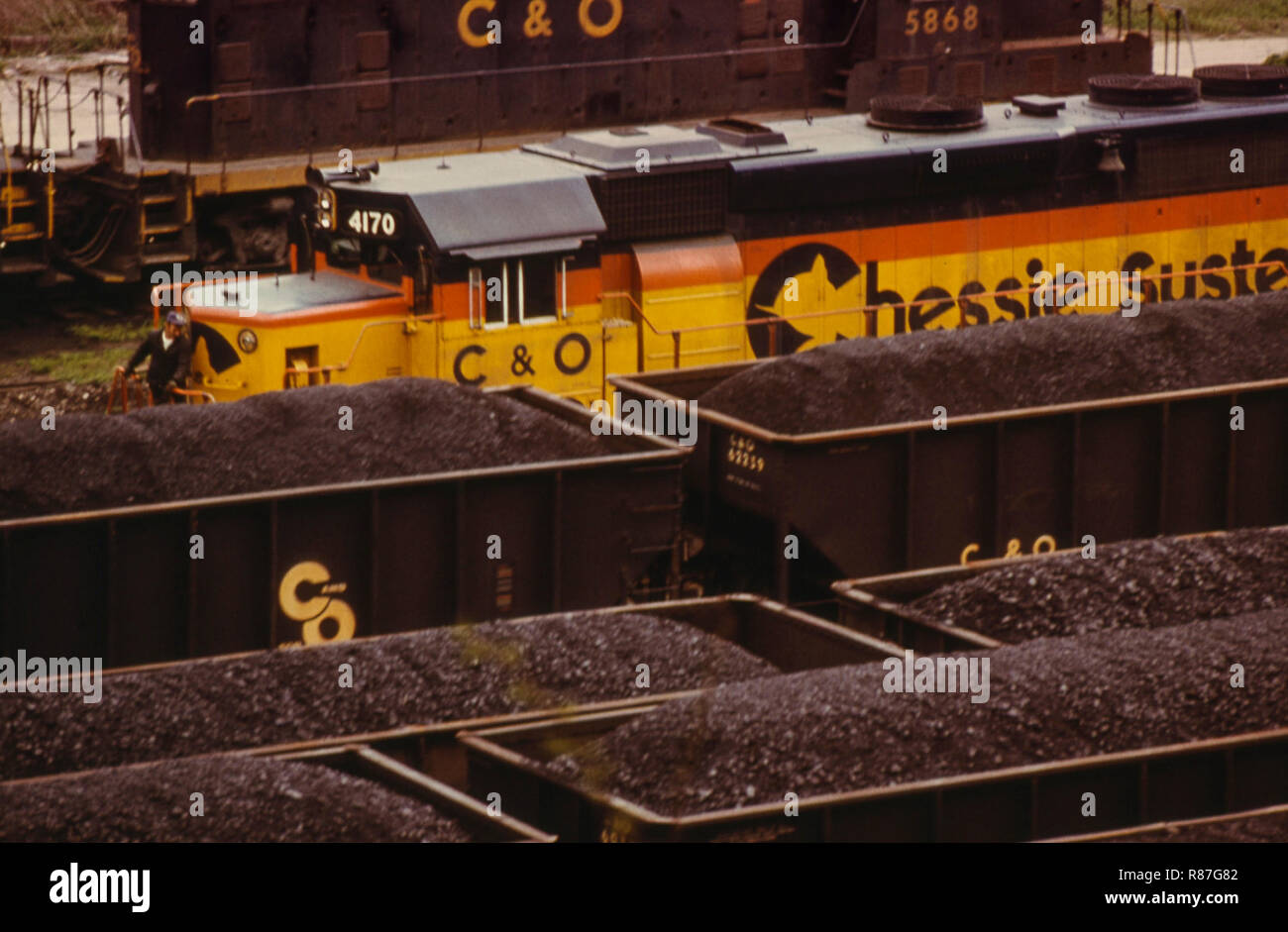 Coal mining in the United States Stock Photo Alamy