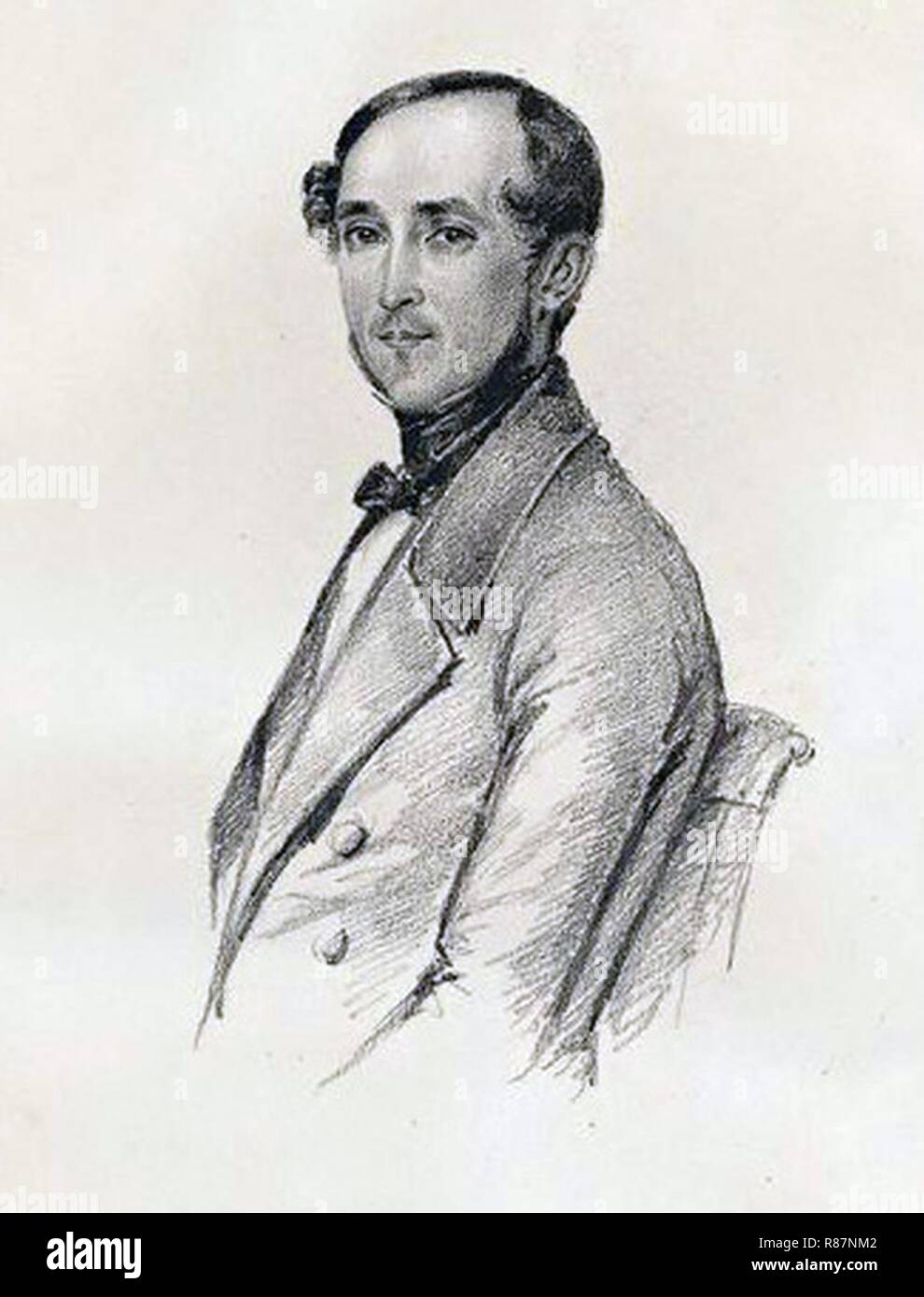 Carl David Arfwedson Röhl 1846. Stock Photo