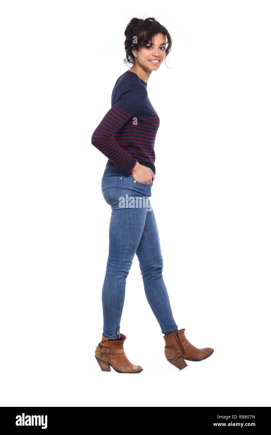African beautiful fashion model Cut Out Stock Images & Pictures - Alamy