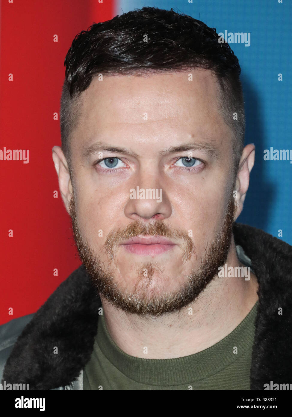 HOLLYWOOD, LOS ANGELES, CA, USA - NOVEMBER 05: Dan Reynolds, Imagine Dragons at the World Premiere Of Disney's 'Ralph Breaks The Internet' held at the El Capitan Theatre on November 5, 2018 in Hollywood, Los Angeles, California, United States. (Photo by Xavier Collin/Image Press Agency) Stock Photo