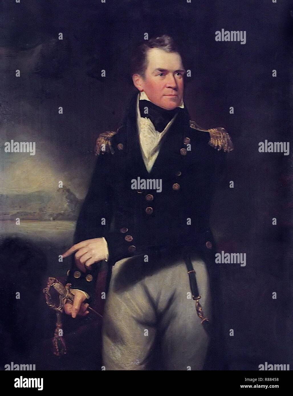 Captain Sir George Ralph Collier Stock Photo - Alamy