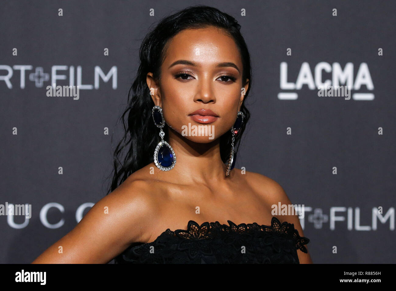 LOS ANGELES, CA, USA - NOVEMBER 03: Karrueche Tran at the 2018 LACMA