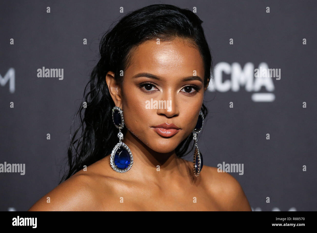 LOS ANGELES, CA, USA - NOVEMBER 03: Karrueche Tran at the 2018 LACMA
