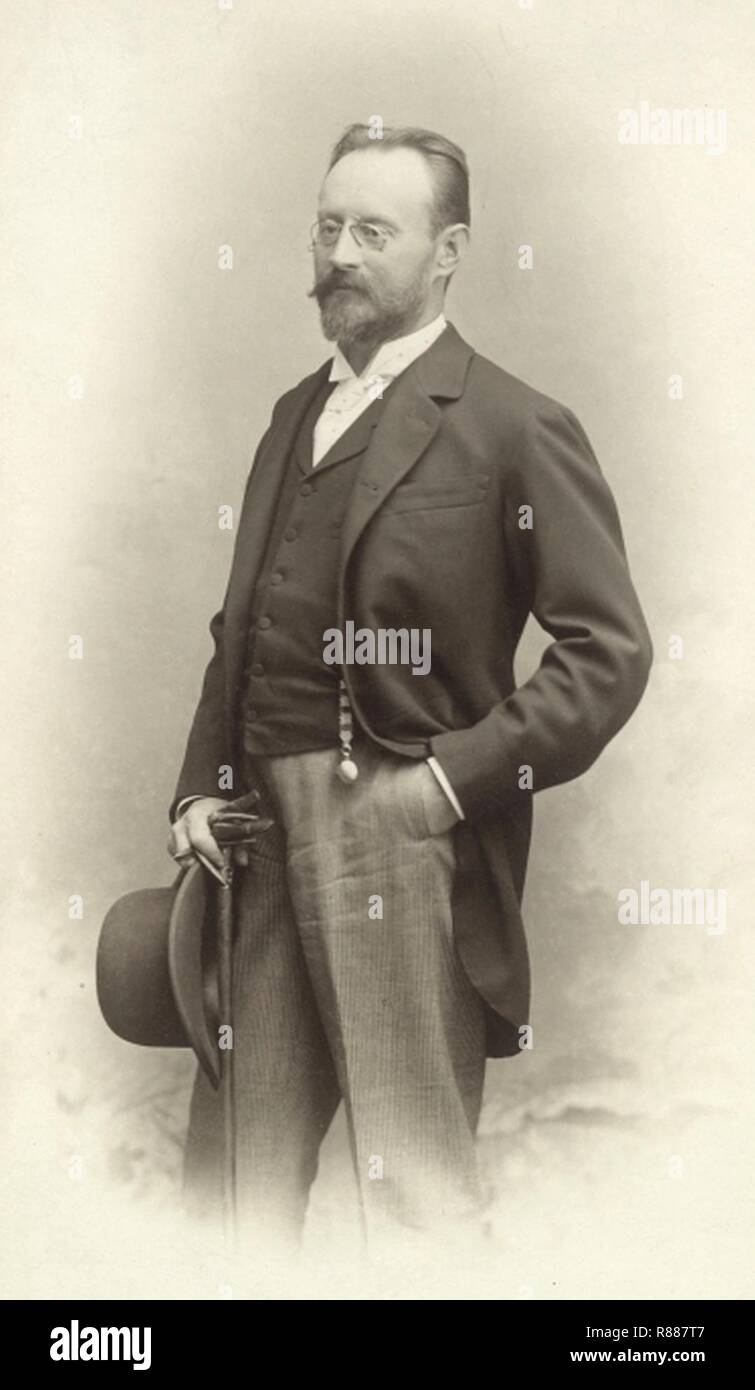 Carl Auer von Welsbach 1910. Stock Photo