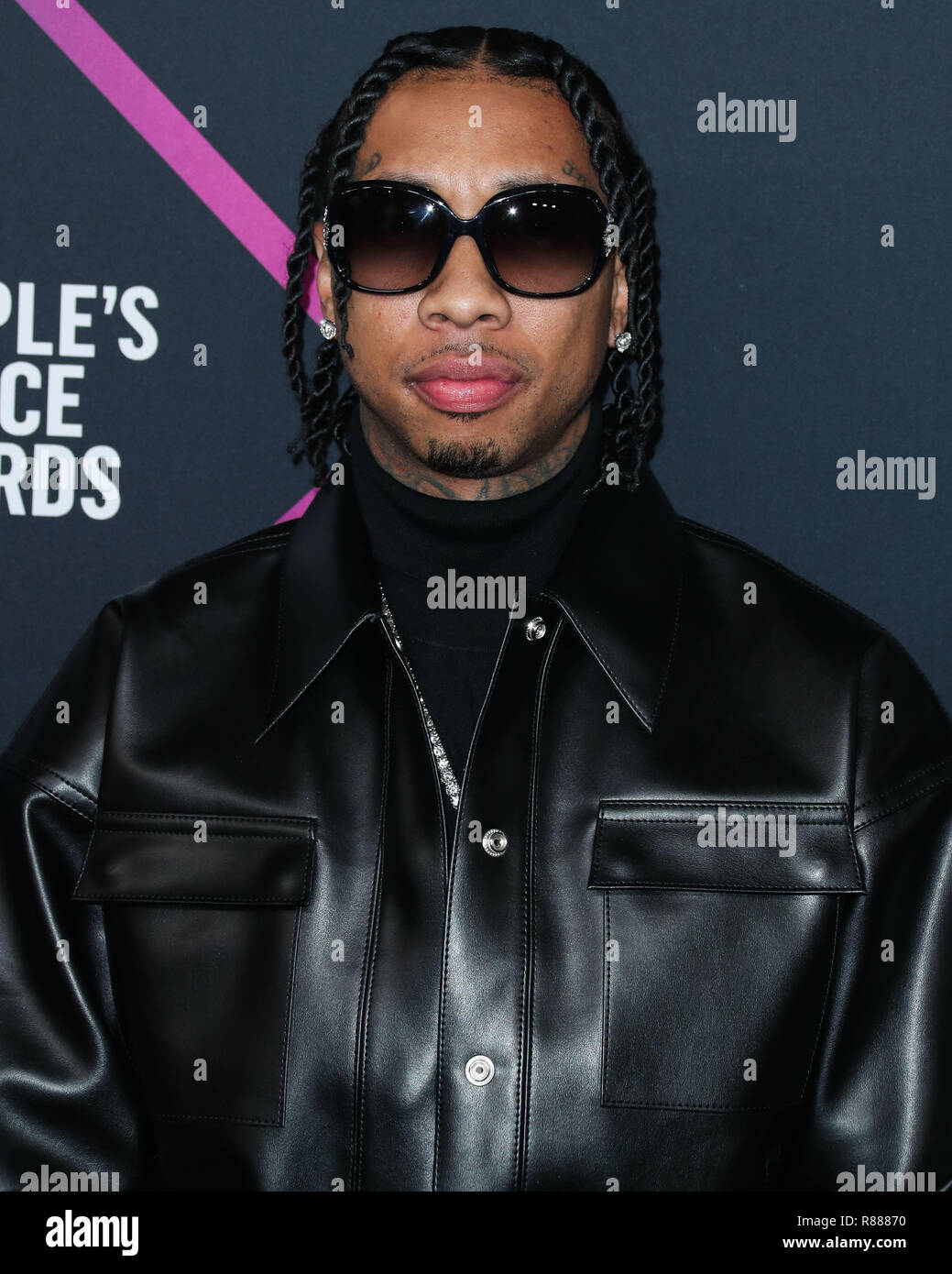 SANTA MONICA, LOS ANGELES, CA, USA NOVEMBER 11 Tyga, Micheal Ray