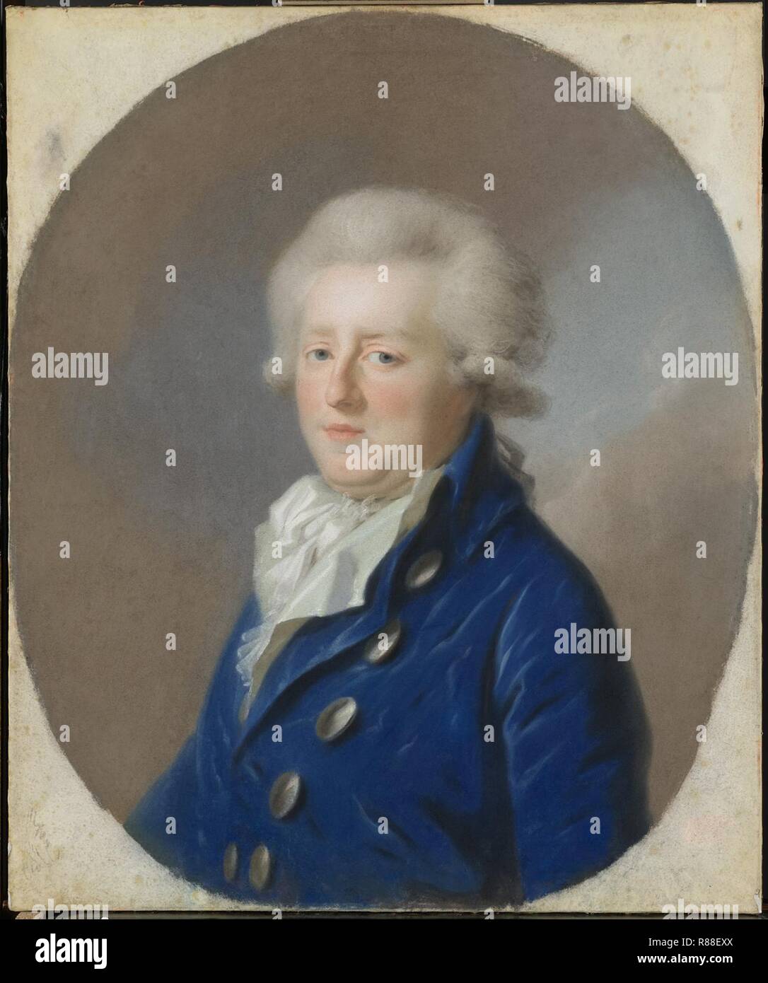Carel Georg August (1766-1807), erfprins van Braunschweig-Wolfenbüttel. Echtgenoot van Frederica Louisa Wilhelmina (Louise), prinses van Oranje-Nassau Stock Photo