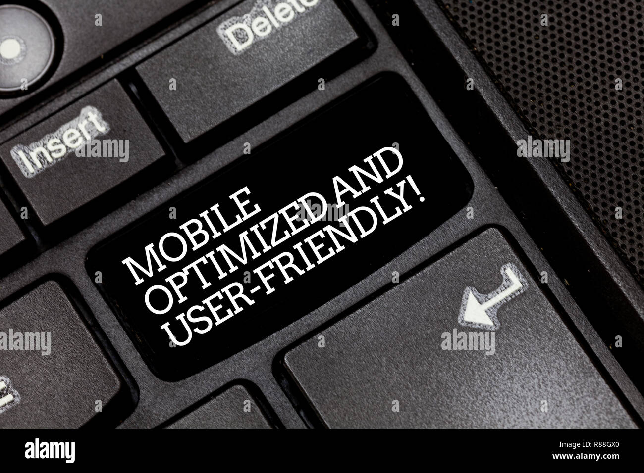 Handwriting text writing Mobile Optimized And User Friendly. Concept ...