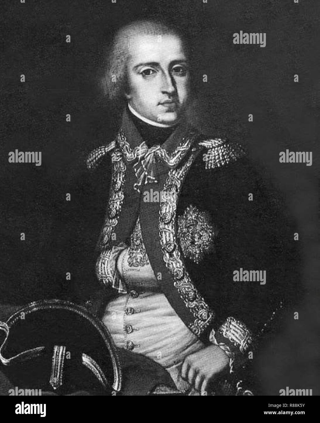 Carlo Emanuele di Savoia-Carignano. Stock Photo