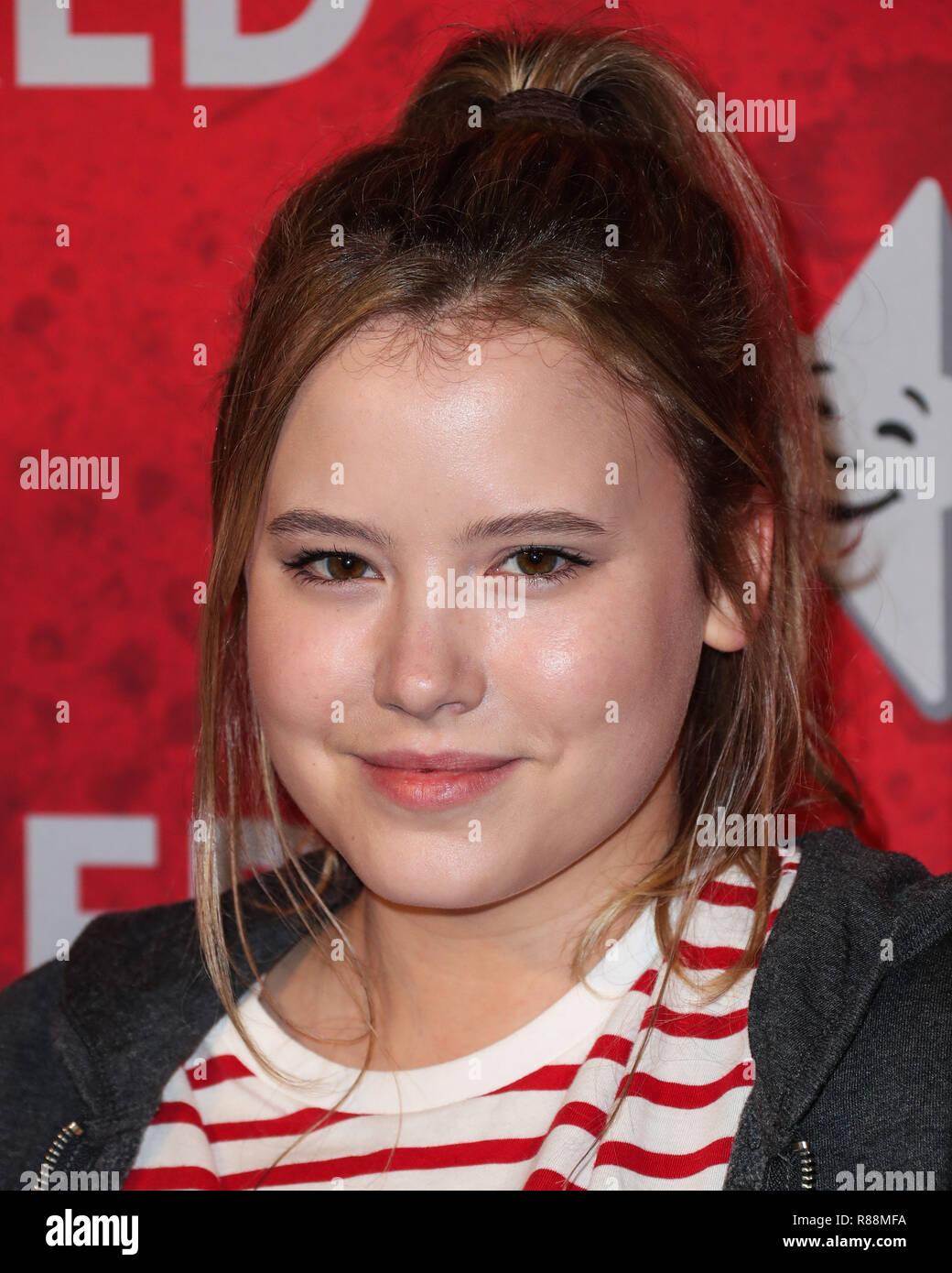 HOLLYWOOD, LOS ANGELES, CA, USA - OCTOBER 27: Taylor Spreitler at Just