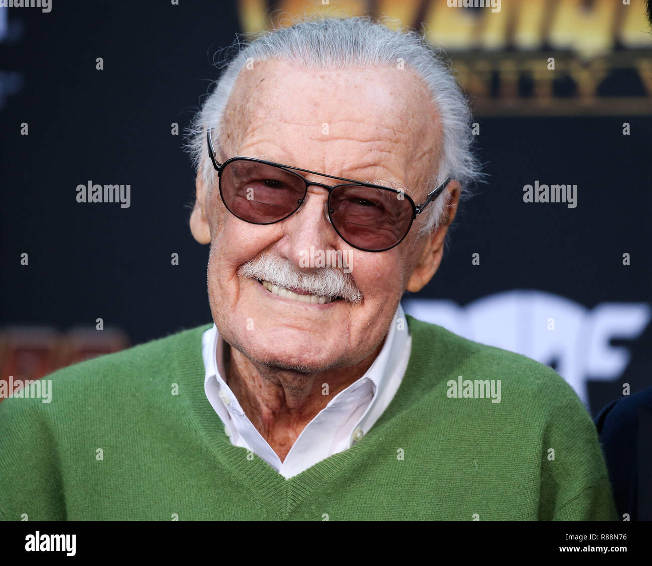 (FILE) Stan Lee Dies At 95. Stan Lee, the legendary writer, editor and publisher of Marvel Comics whose fantabulous but flawed creations made him a real-life superhero to comic book lovers everywhere, has died. He was 95. Lee, who began in the business in 1939 and created or co-created Black Panther, Spider-Man, the X-Men, the Mighty Thor, Iron Man, the Fantastic Four, the Incredible Hulk, Daredevil and Ant-Man, among countless other characters, died early Monday morning at Cedars-Sinai Medical Center in Los Angeles, a family representative told The Hollywood Reporter. HOLLYWOOD, LOS ANGELES,  Stock Photo