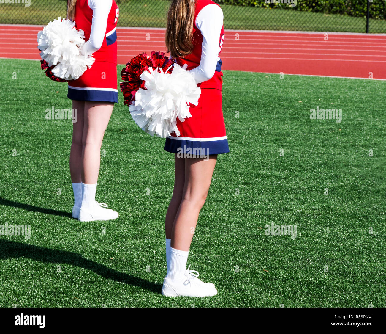 Cheerleader Rear Shot Cheerleader Rear Shot