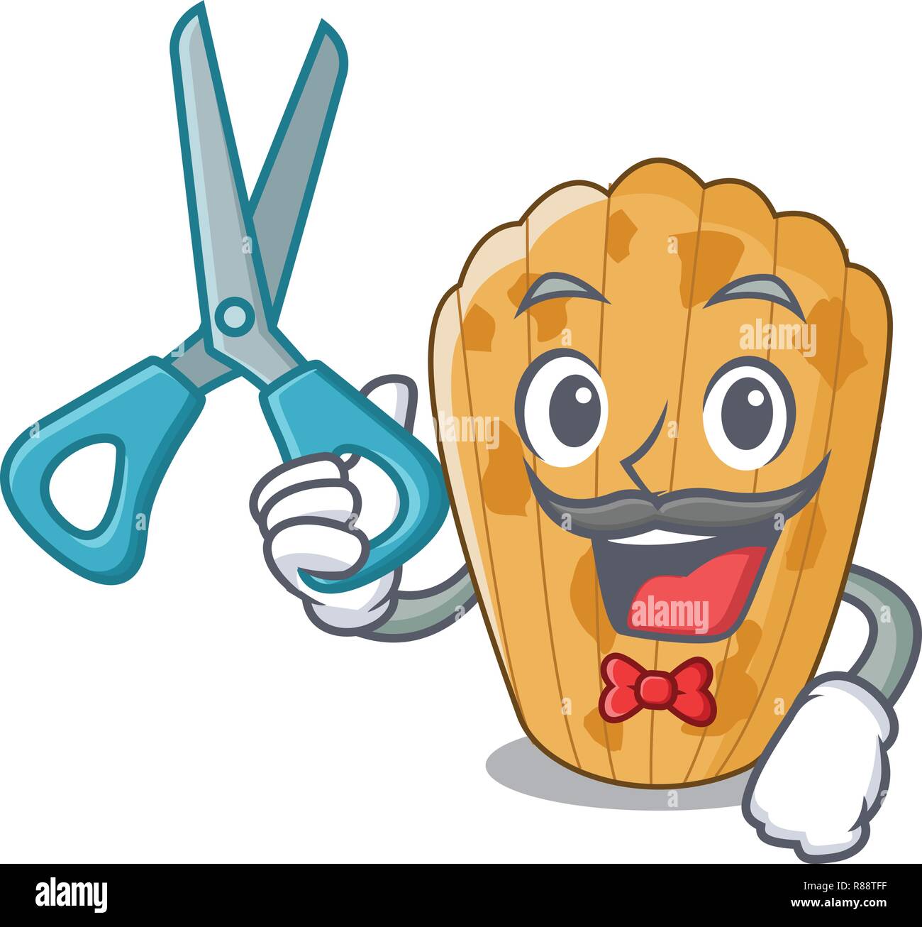 Barber cookies in the form madeleine cartoon Stock Vector Image & Art Alamy