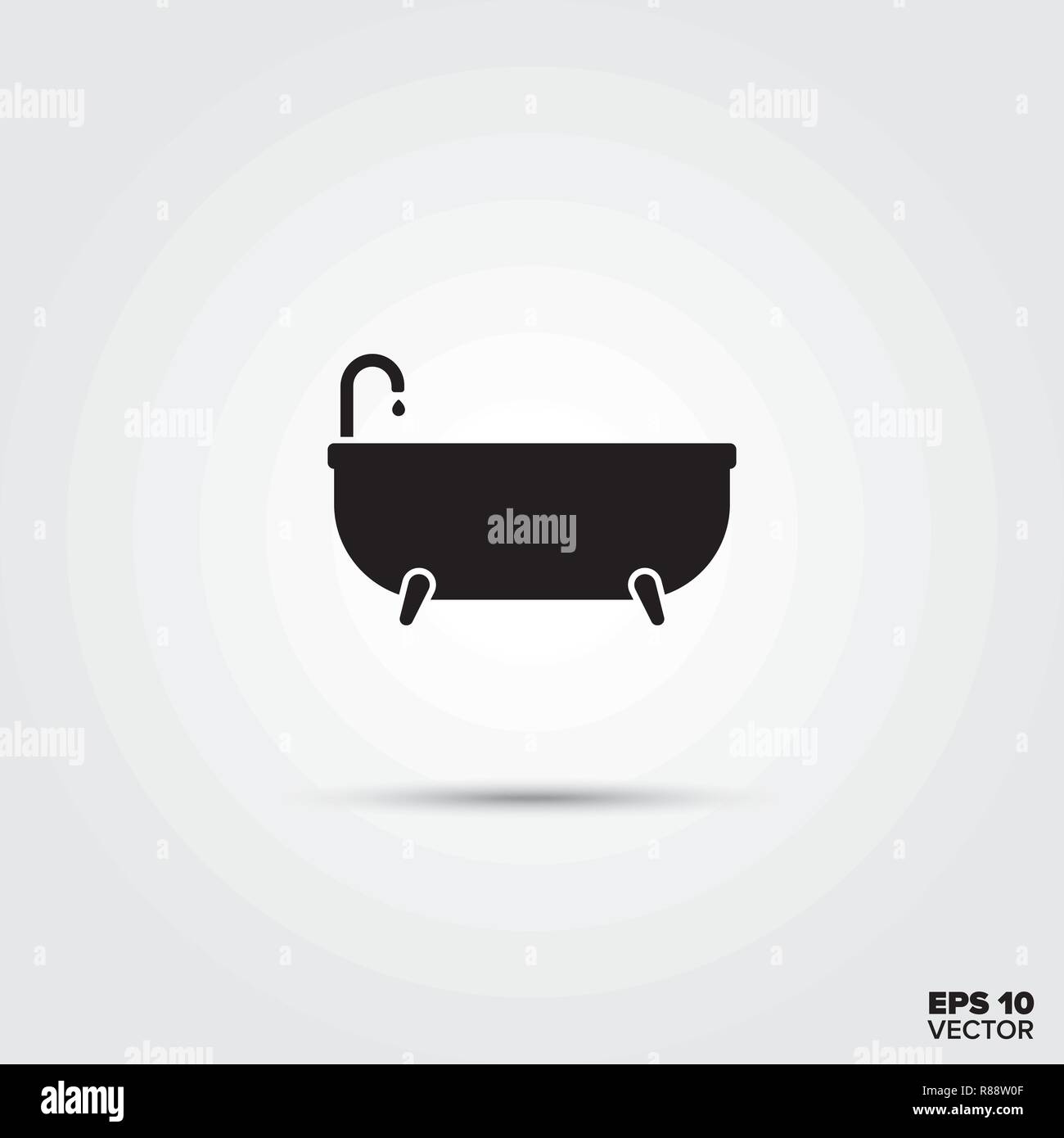 Bathtub vector hires stock photography and images Alamy