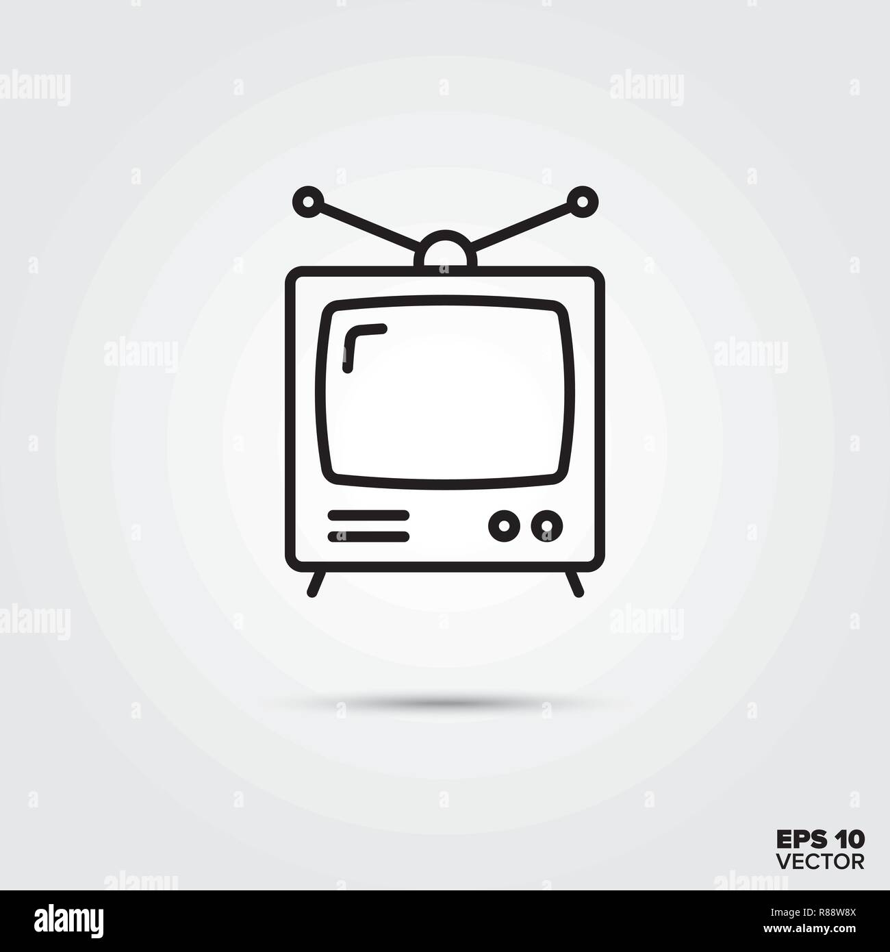 Analog tv hi-res stock photography and images - Alamy