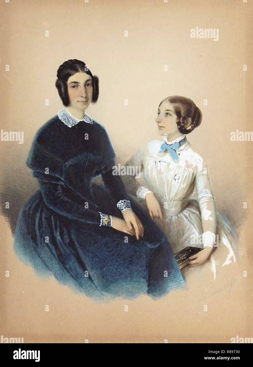 Mutter und tochter vintage hi-res stock photography and images - Alamy