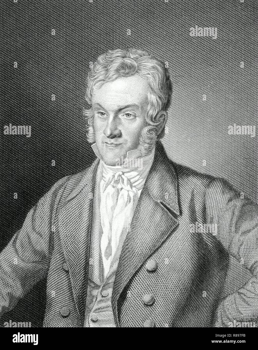 Carl joseph anton mittermaier 1850. Stock Photo