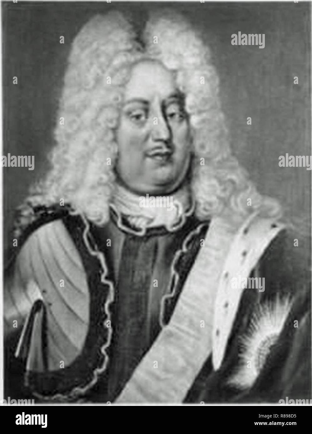 Carl von Ahlefeldt (16701722 Stock Photo Alamy