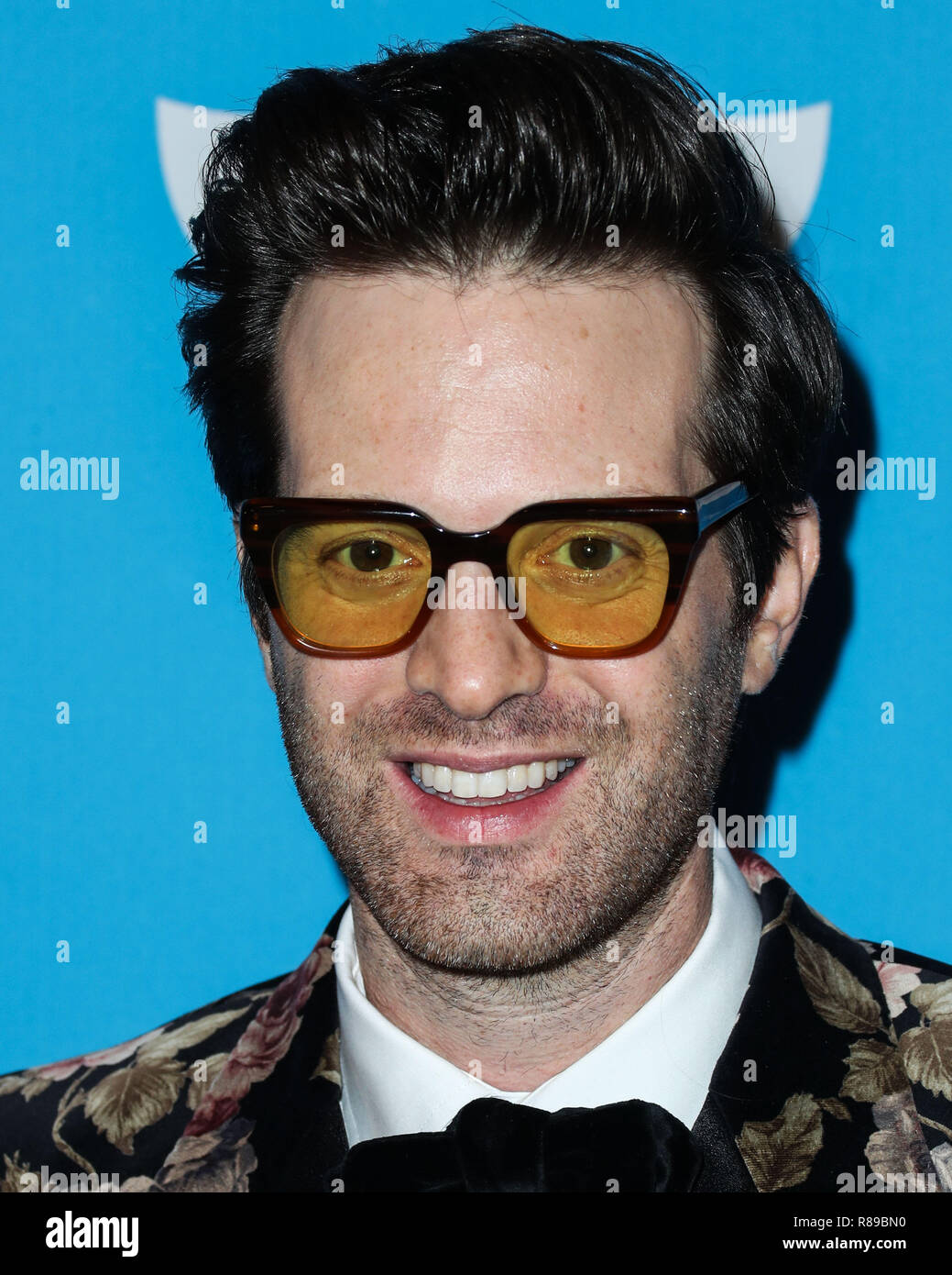 LOS ANGELES, CA, USA - OCTOBER 25: Mayer Hawthorne at the Sixth Annual UNICEF Masquerade Ball held at Clifton's Republic on October 25, 2018 in Los Angeles, California, United States. (Photo by Xavier Collin/Image Press Agency) Stock Photo