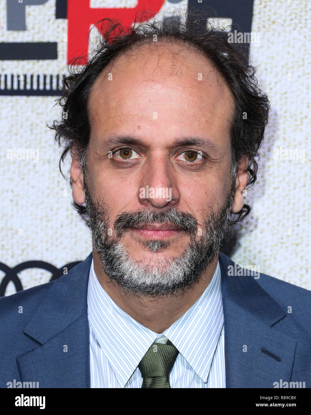 HOLLYWOOD, LOS ANGELES, CA, USA - OCTOBER 24: Director Luca Guadagnino arrives at the Los Angeles Premiere Of Amazon Studio's 'Suspiria' held at the ArcLight Cinerama Dome on October 24, 2018 in Hollywood, Los Angeles, California, United States. (Photo by Xavier Collin/Image Press Agency) Stock Photo