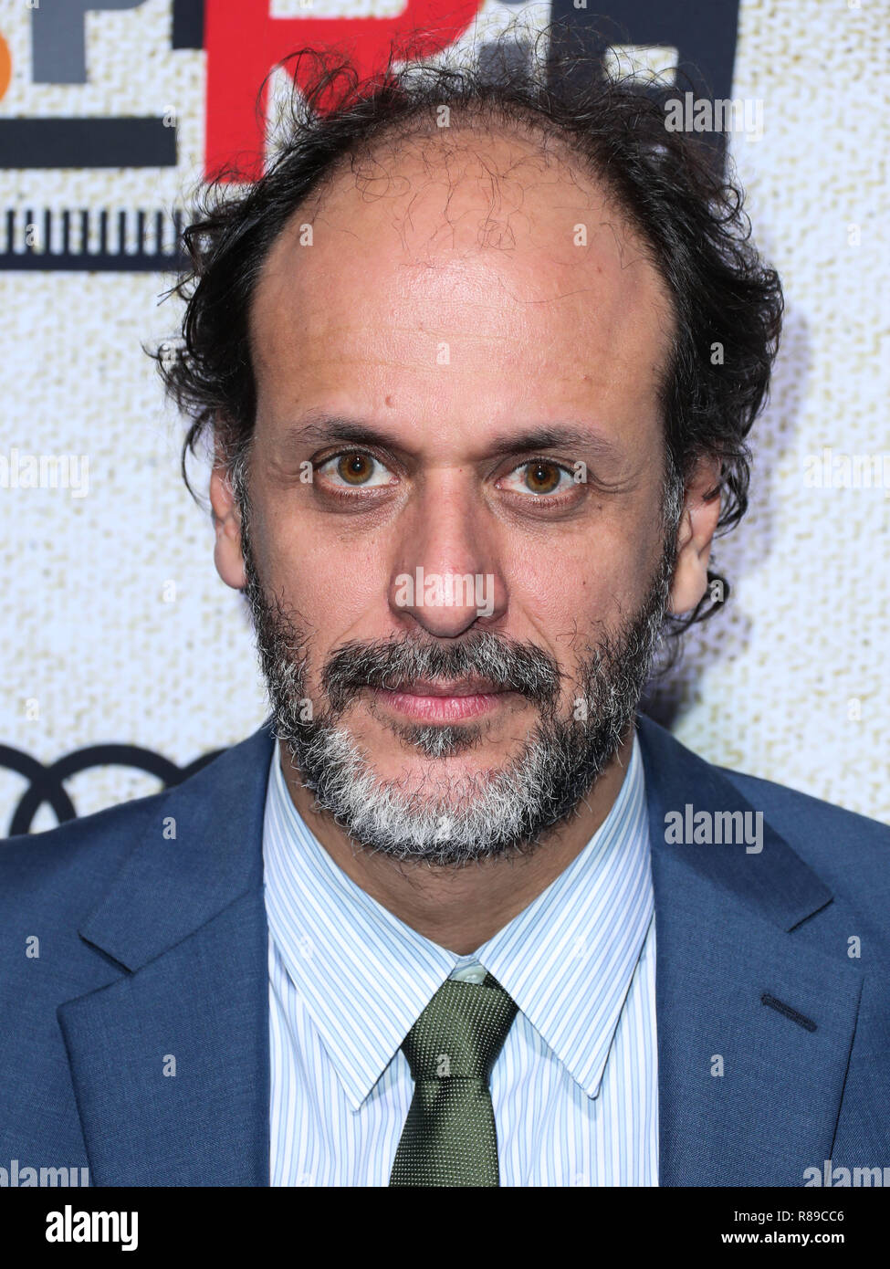 HOLLYWOOD, LOS ANGELES, CA, USA - OCTOBER 24: Director Luca Guadagnino arrives at the Los Angeles Premiere Of Amazon Studio's 'Suspiria' held at the ArcLight Cinerama Dome on October 24, 2018 in Hollywood, Los Angeles, California, United States. (Photo by Xavier Collin/Image Press Agency) Stock Photo
