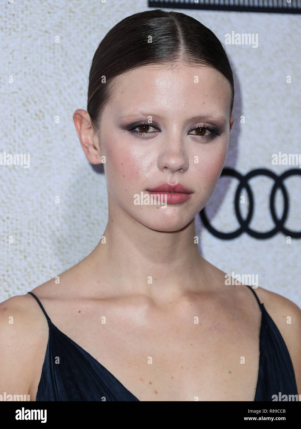 HOLLYWOOD, LOS ANGELES, CA, USA - OCTOBER 24: Actress Mia Goth wearing