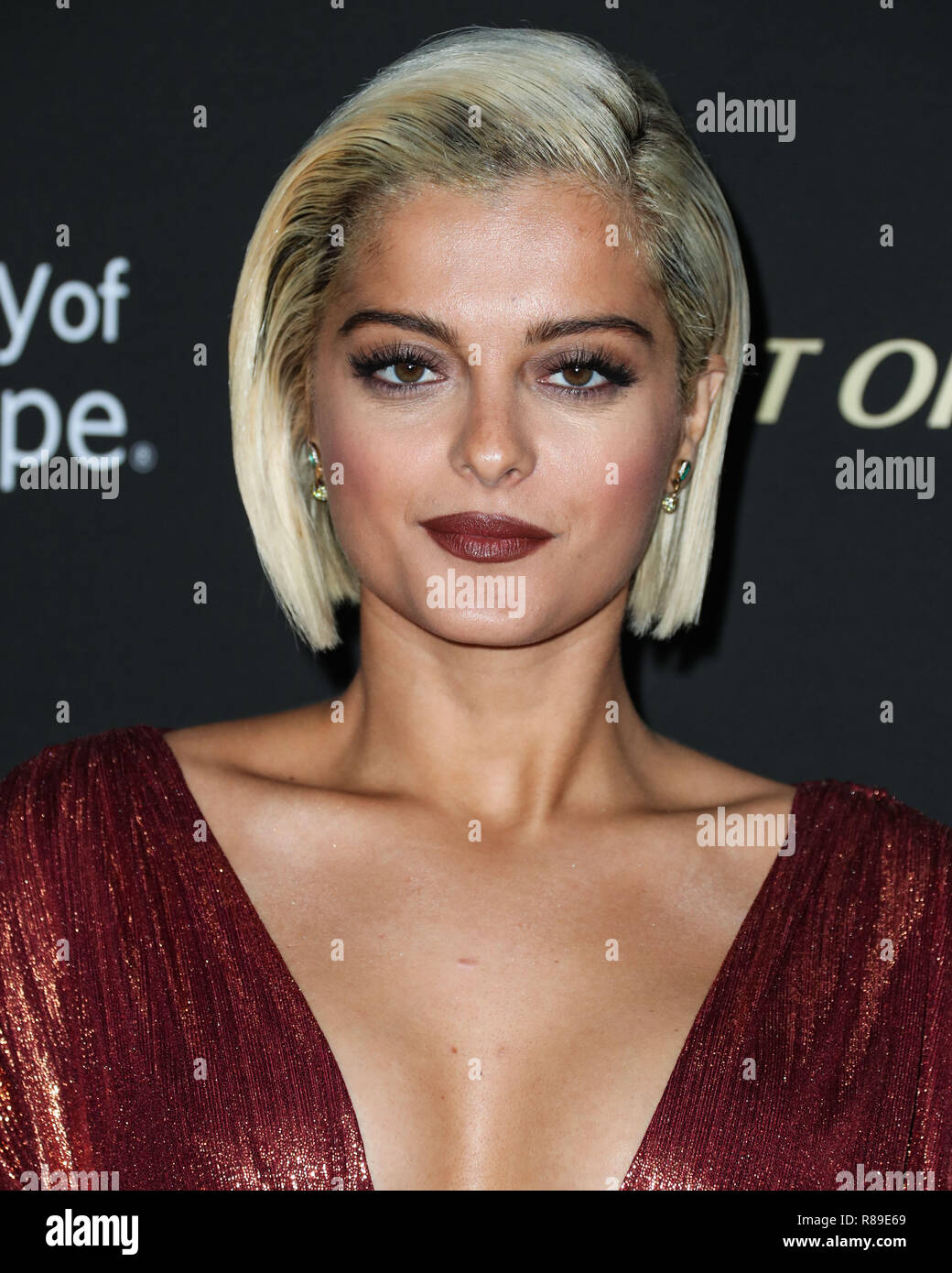 SANTA MONICA, LOS ANGELES, CA, USA - OCTOBER 11: Singer Bebe Rexha