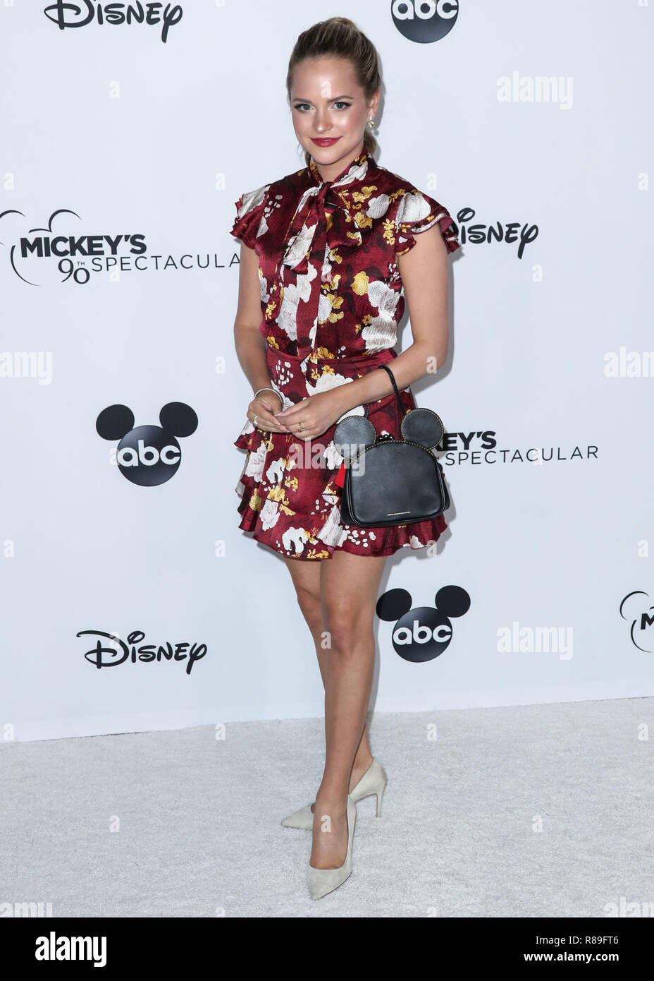 LOS ANGELES, CA, USA - OCTOBER 06: Stephanie Styles at Mickey's 90th