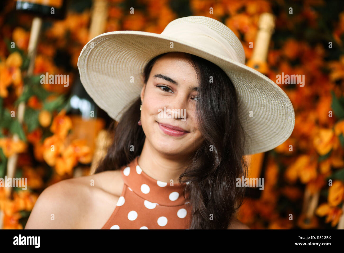 PACIFIC PALISADES, LOS ANGELES, CA, USA - OCTOBER 06: Courtney Eaton at