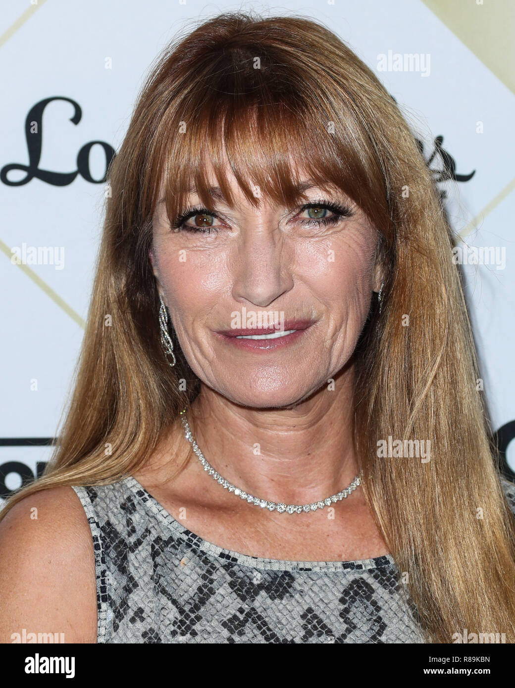 SANTA MONICA, LOS ANGELES, CA, USA - OCTOBER 25: Jane Seymour at the Los Angeles Team Mentoring’s 20th Annual Soiree held at the Fairmont Miramar Hotel on October 25, 2018 in Santa Monica, Los Angeles, California, United States. (Photo by Xavier Collin/Image Press Agency) Stock Photo