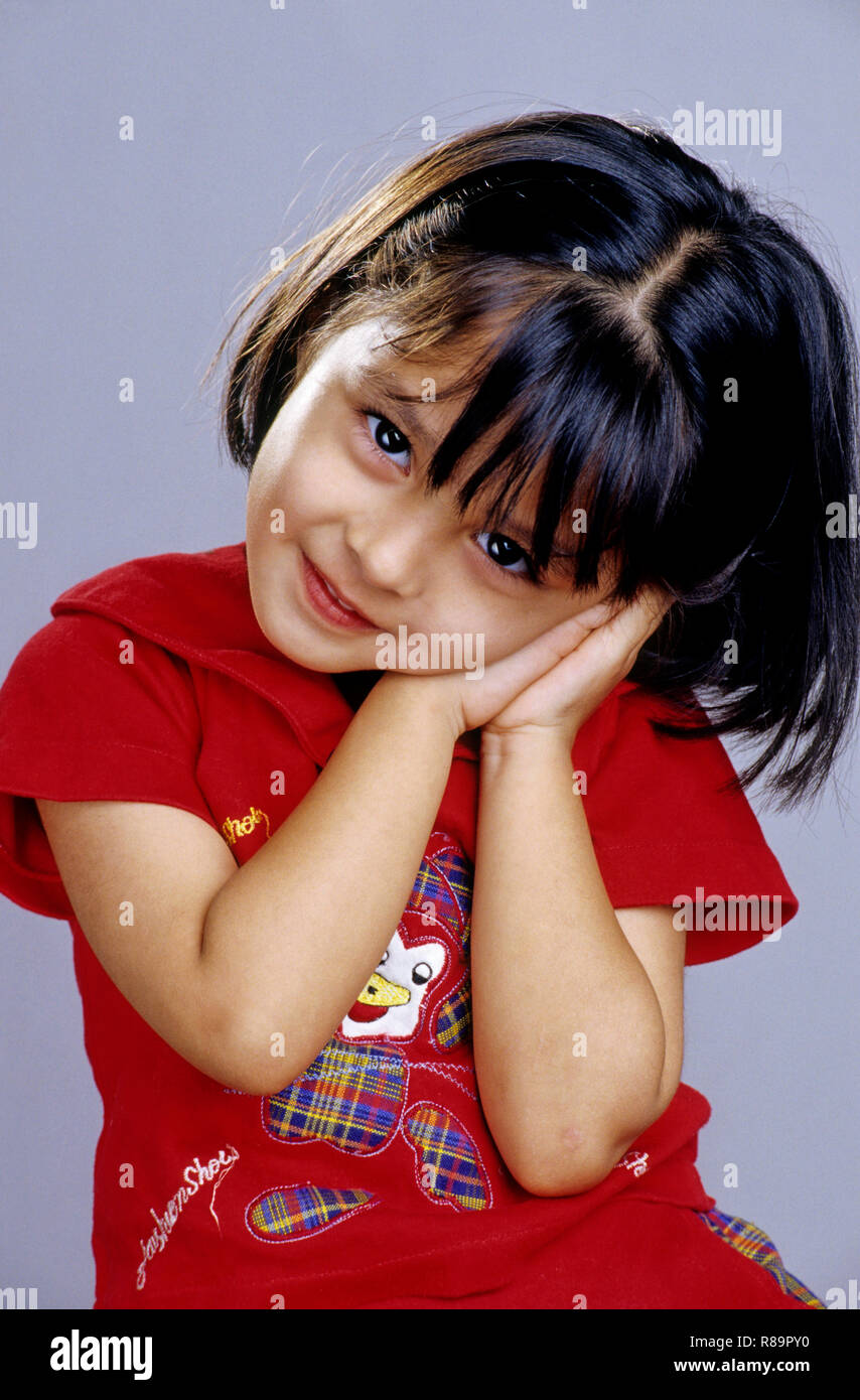 girl smiling, india, MR Stock Photo - Alamy