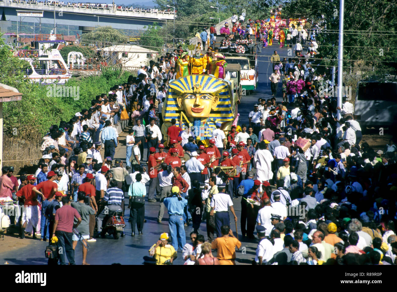 Carnival festival, panjim, goa, india Stock Photo