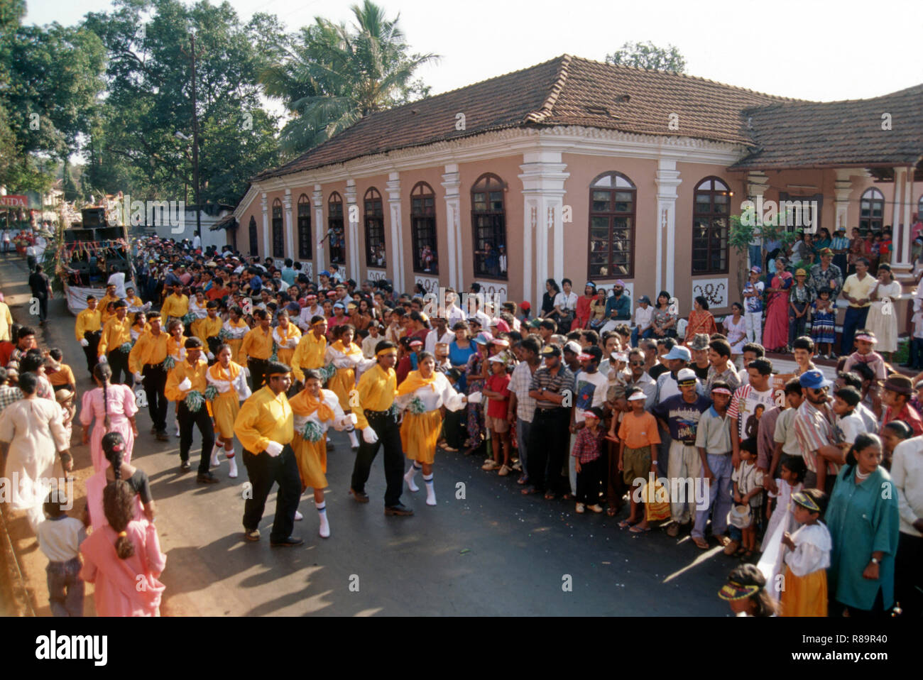 Carnival festival, Madgaon, Goa, India Stock Photo