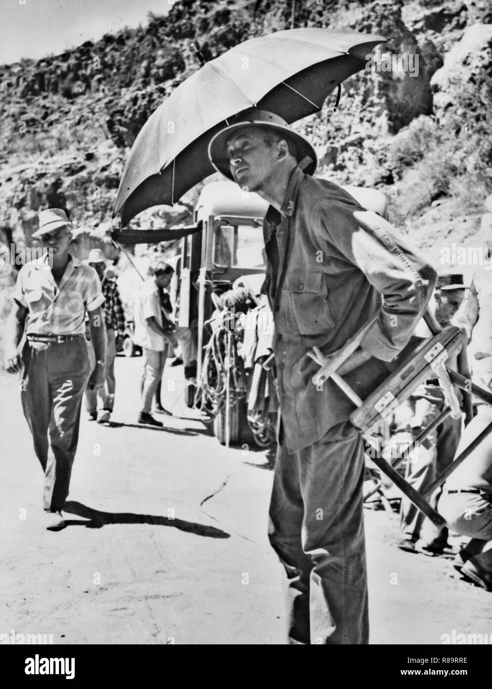 james stewart, the mountain road, 1960 Stock Photo