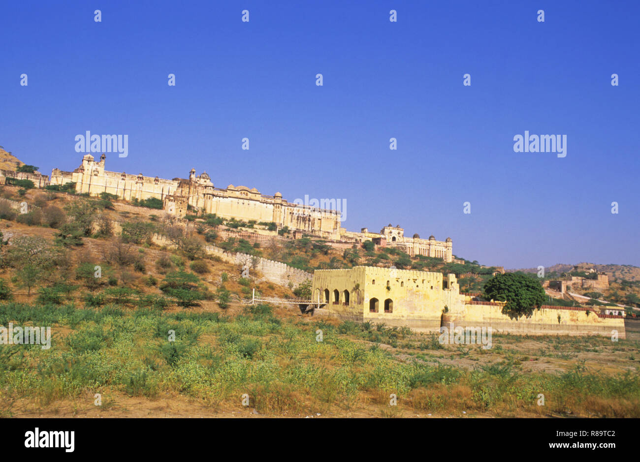 Amer Fort, Jaipur, Rajasthan, India Stock Photo