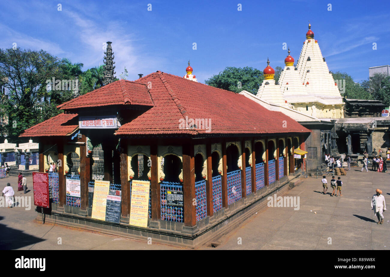 Mahalaxmi Temple, Kolhapur, Maharashtra, India Stock Photo Alamy