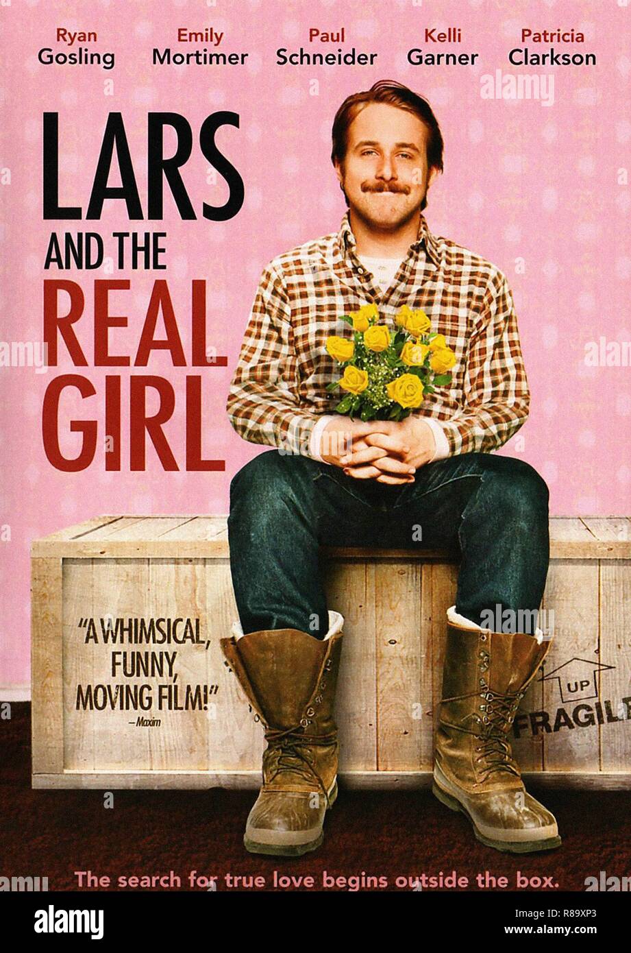 Lars and the real girl Year : 2007 USA Director : Craig Gillespie Ryan Gosling Poster (USA) Stock Photo