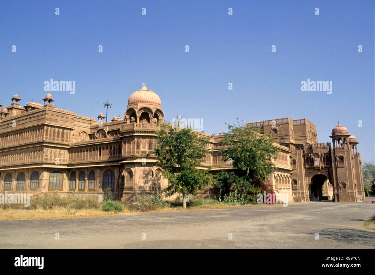 Lalgarh palace, bikaner, rajastha, india Stock Photo