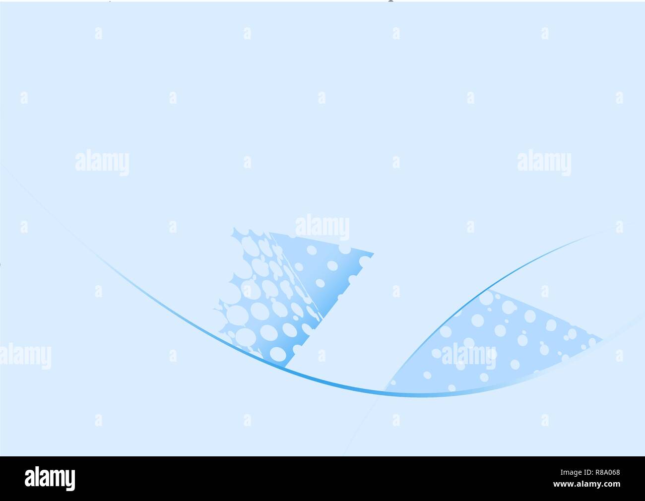 Blue background vector file Stock Vector