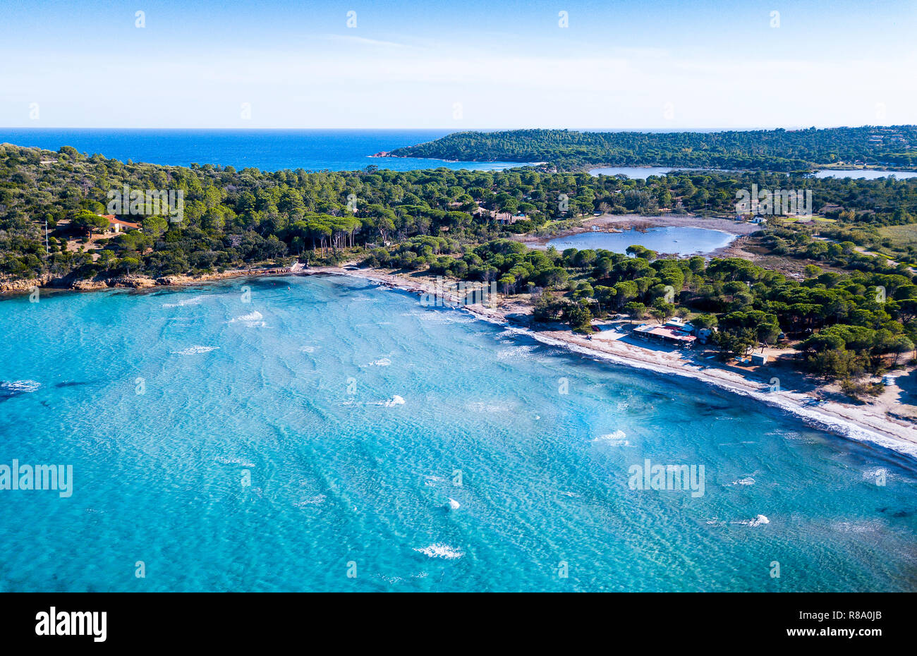 Pinarello Beach, Porto Vecchio, Corsica Stock Photo Alamy