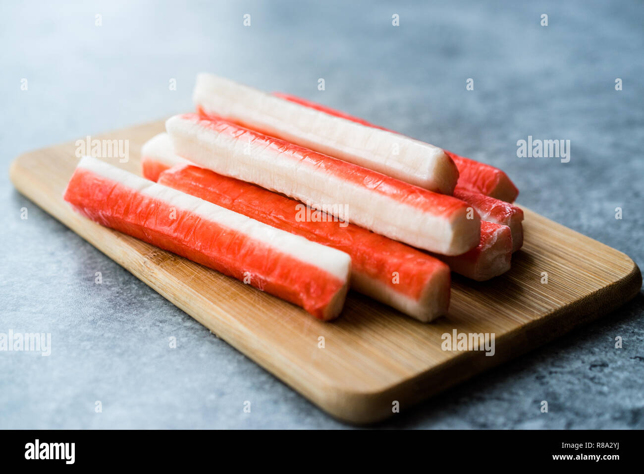 Fresh Crab Sticks Surimi Ready to Eat. Fast Food Stock Photo Alamy