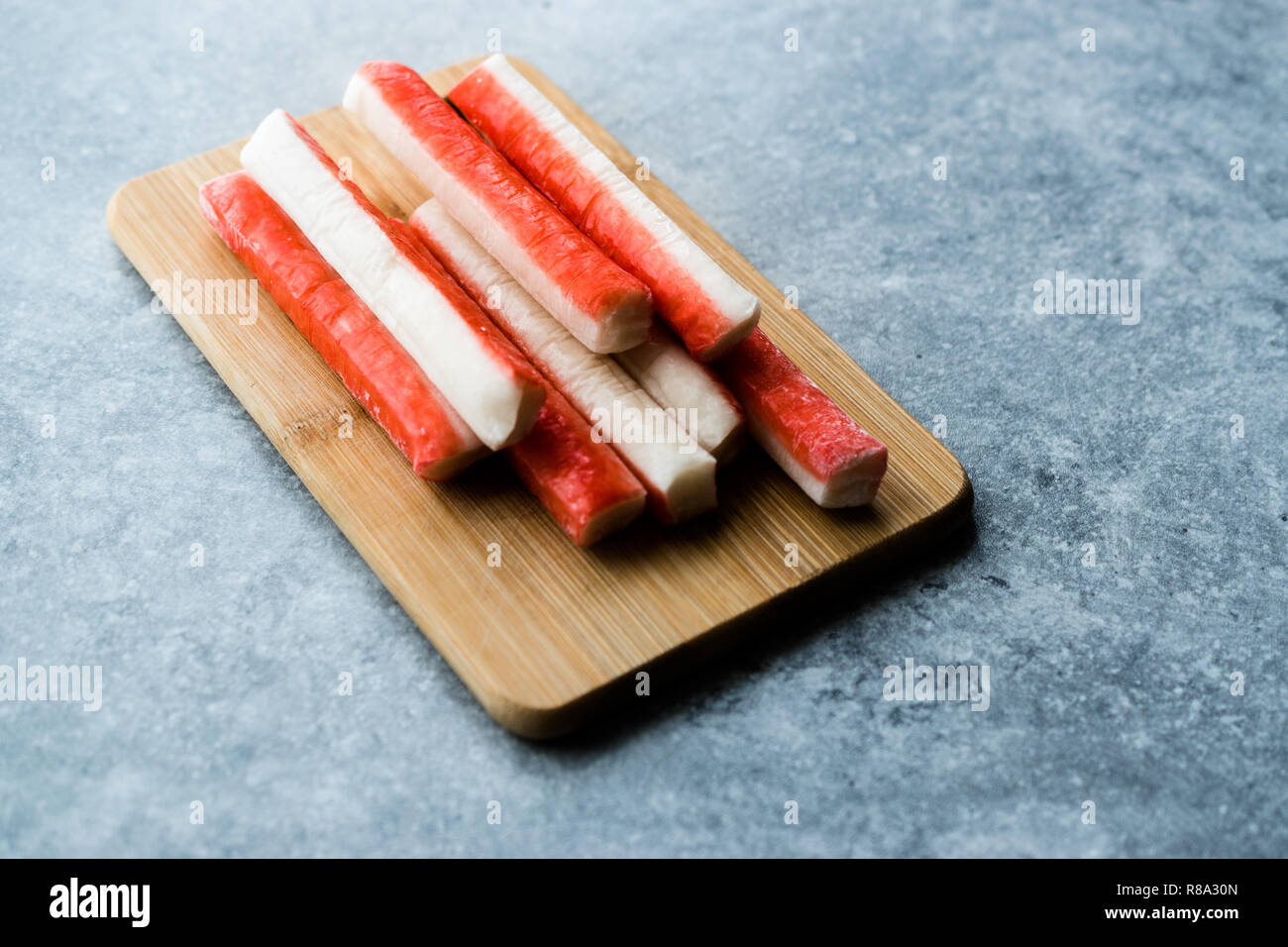 Fresh Crab Sticks Surimi Ready to Eat. Fast Food Stock Photo Alamy