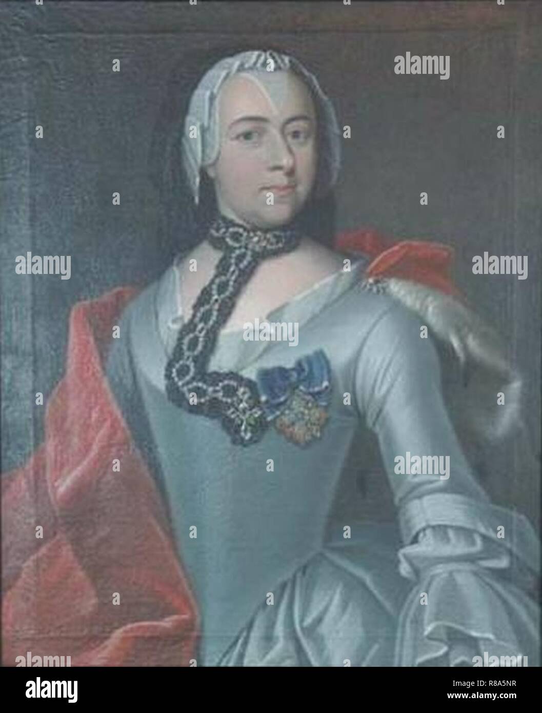 Caroline of Erbach-Fürstenau duchess of Saxe-Hildburghausen. Stock Photo